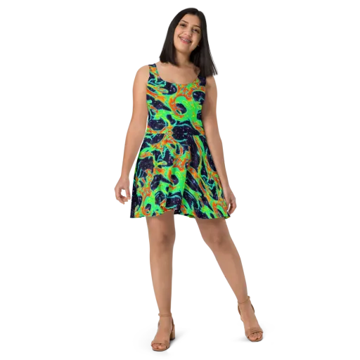 Deep Space Daydream on a Skater Dress