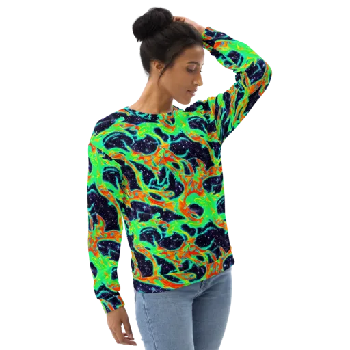 Deep Space Daydream on a Sweatshirt