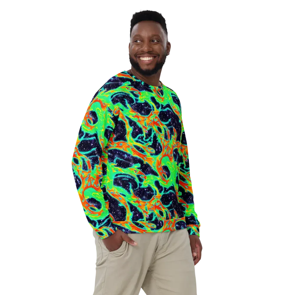 Deep Space Daydream on Sweatshirt — Front