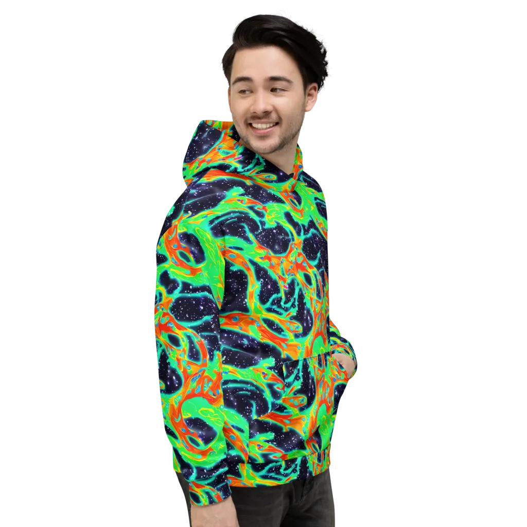 Deep Space Daydream on Hoodie — Right