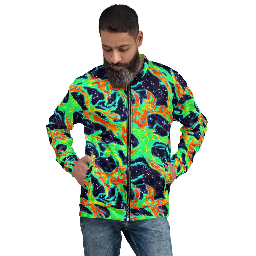 Deep Space Daydream on Bomber Jacket — Front