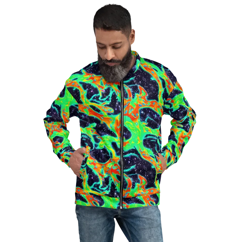 Deep Space Daydream on Bomber Jacket — Front