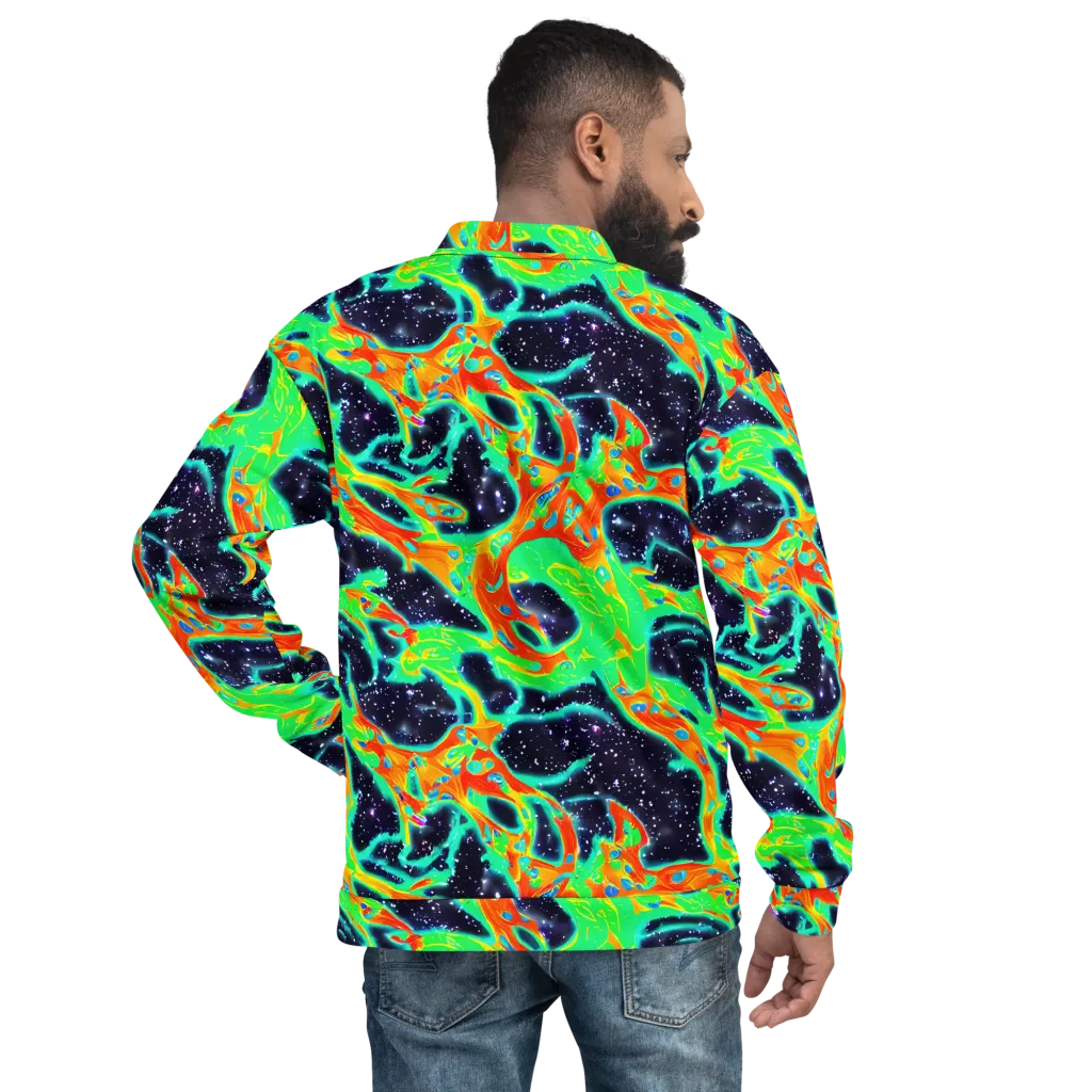 Deep Space Daydream on Bomber Jacket — Back