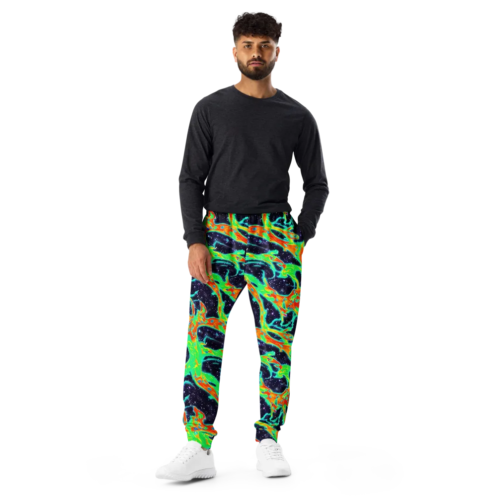 Deep Space Daydream on Men's Joggers — Front