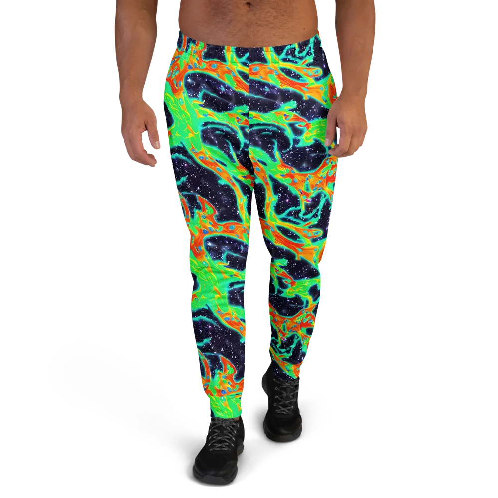 Deep Space Daydream on Men's Joggers — Front