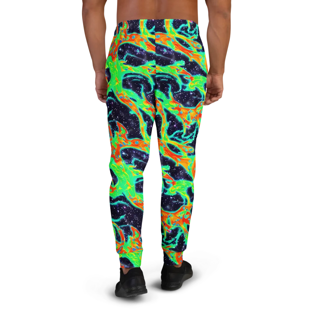 Deep Space Daydream on Men's Joggers — Back