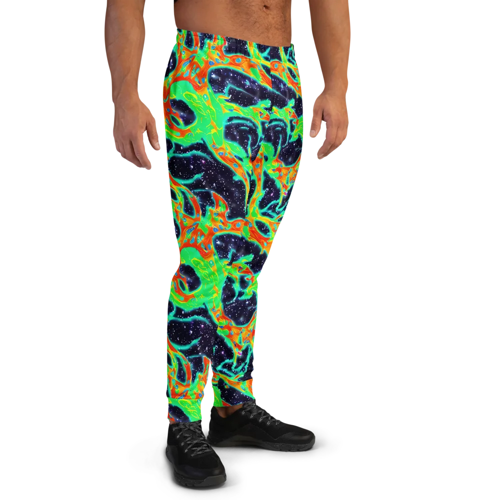 Deep Space Daydream on Men's Joggers — Right