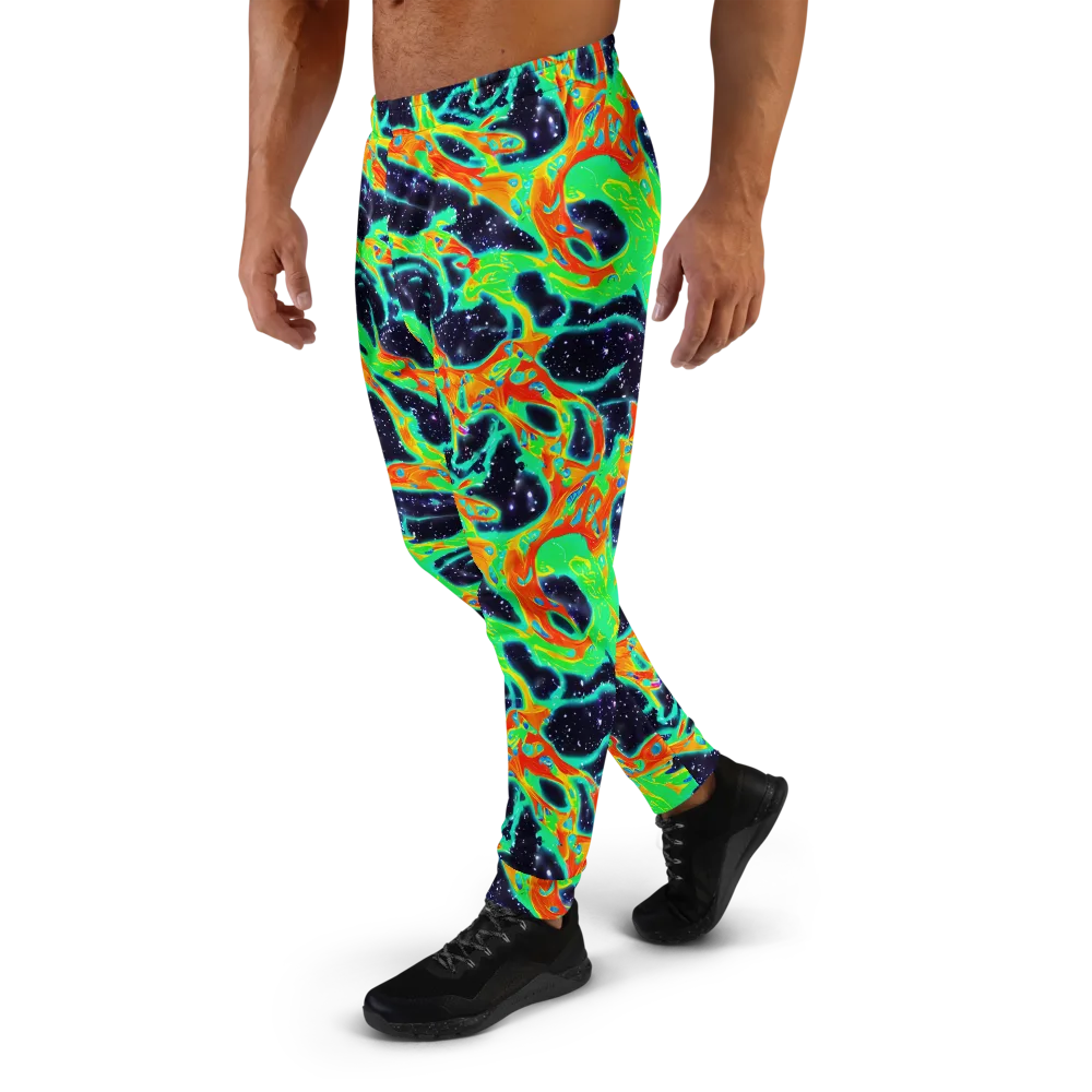Deep Space Daydream on Men's Joggers — Left