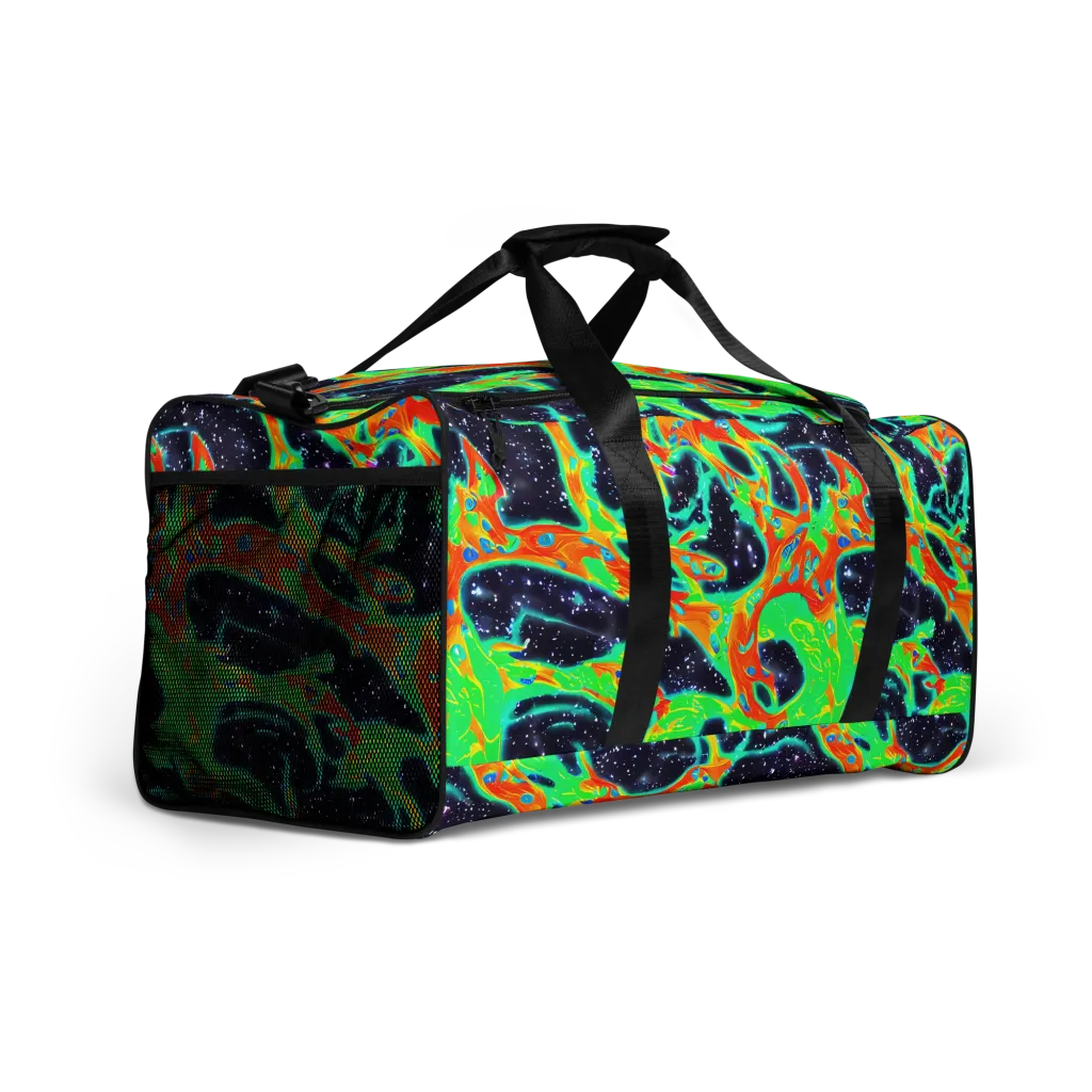 Deep Space Daydream on Duffle Bag — Right Front