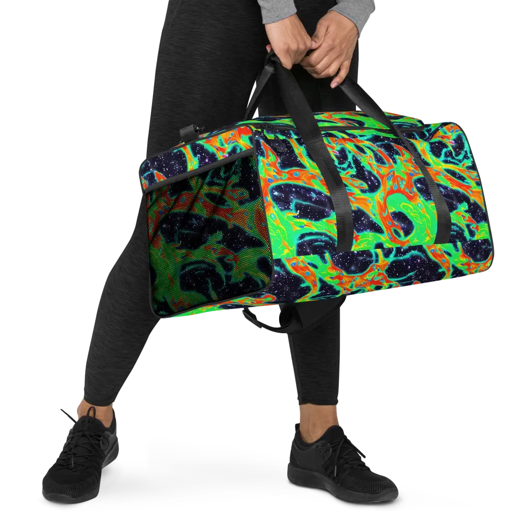 Deep Space Daydream on Duffle Bag — Right Front