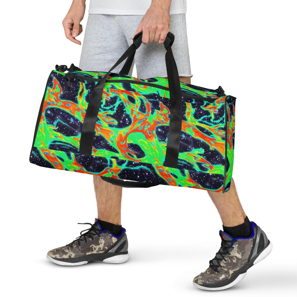Deep Space Daydream on Duffle Bag — Front