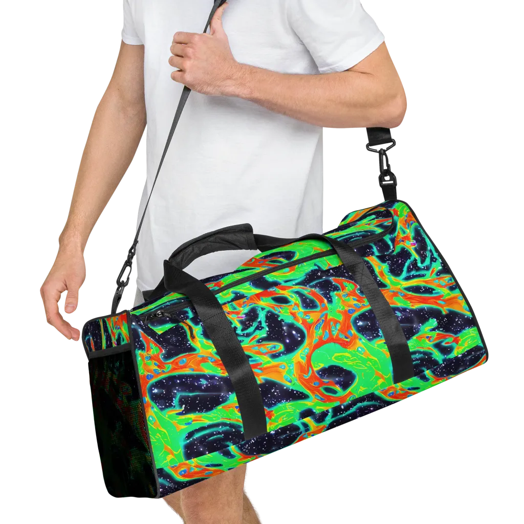 Deep Space Daydream on Duffle Bag — Right Front