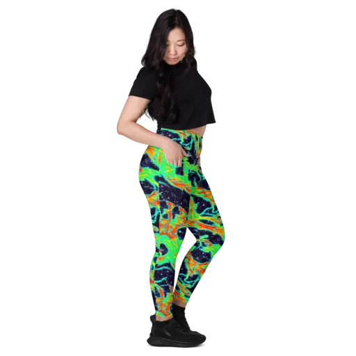 Deep Space Daydream on a Leggings with Pockets