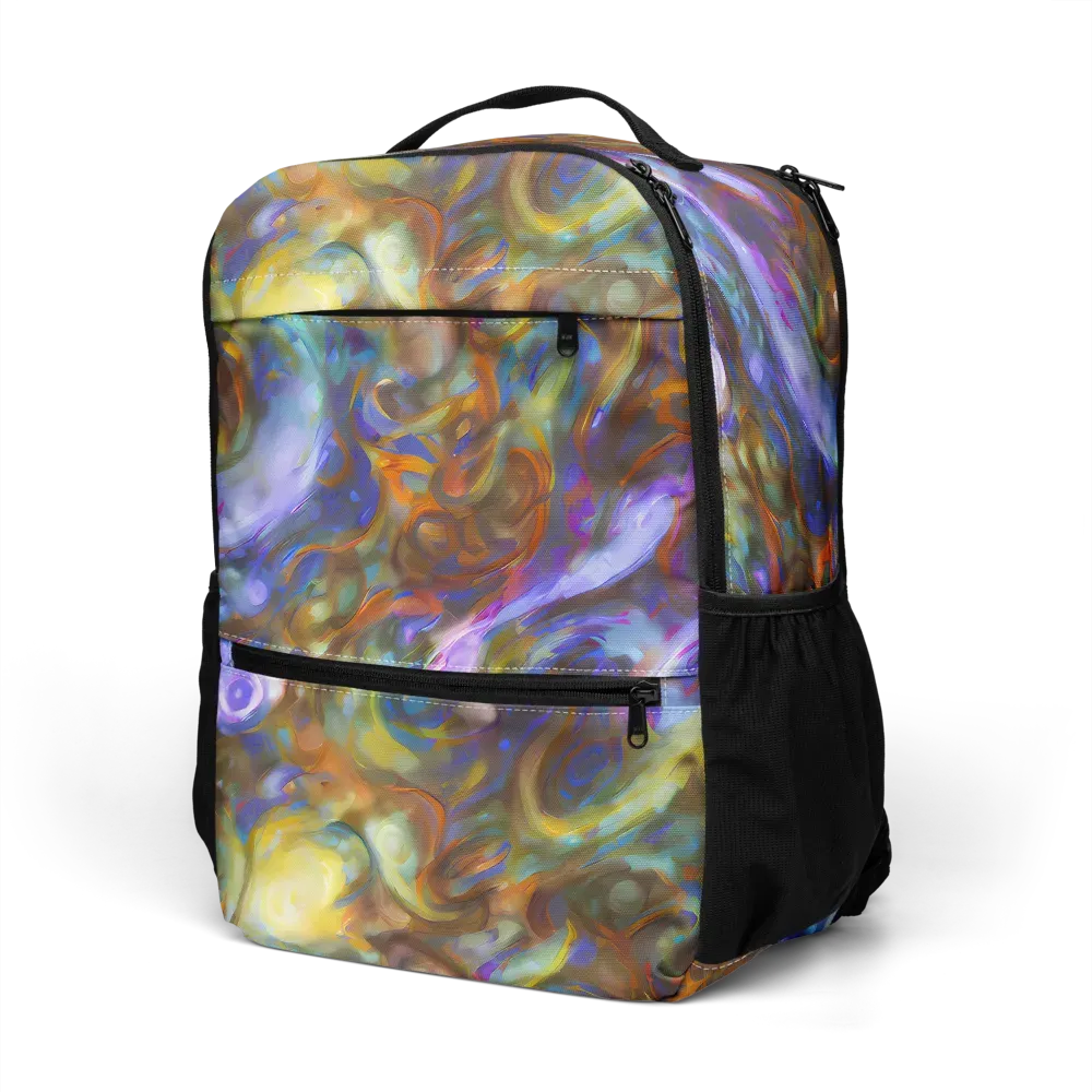 Iridescent Rapture on Utility Backpack — Left Front
