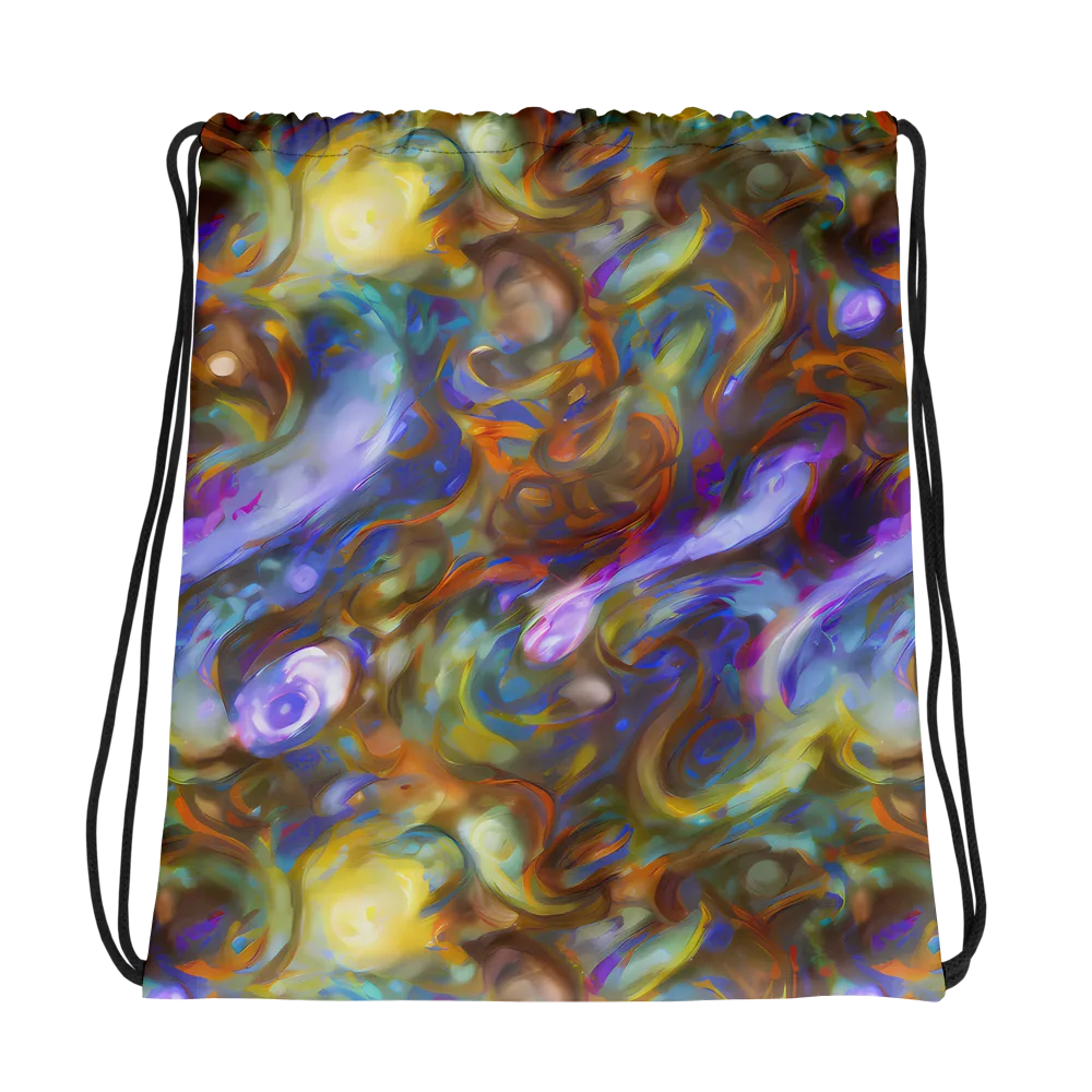 Iridescent Rapture on Drawstring Bag — Photo