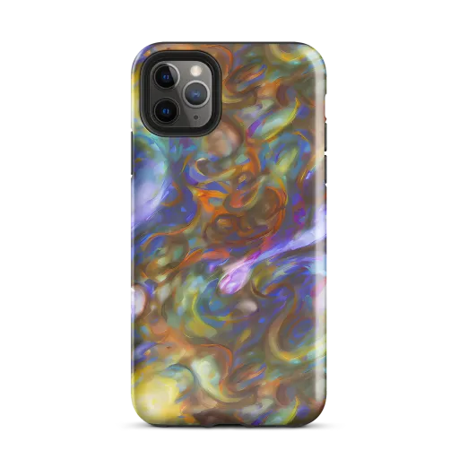 Iridescent Rapture on a Tough Case for iPhone®