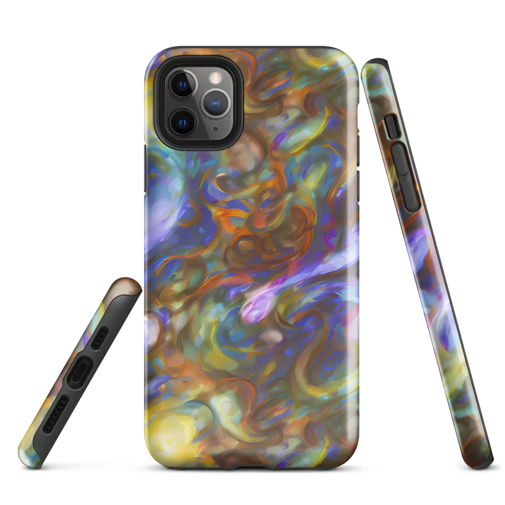 Iridescent Rapture on Tough Case for iPhone® — Front
