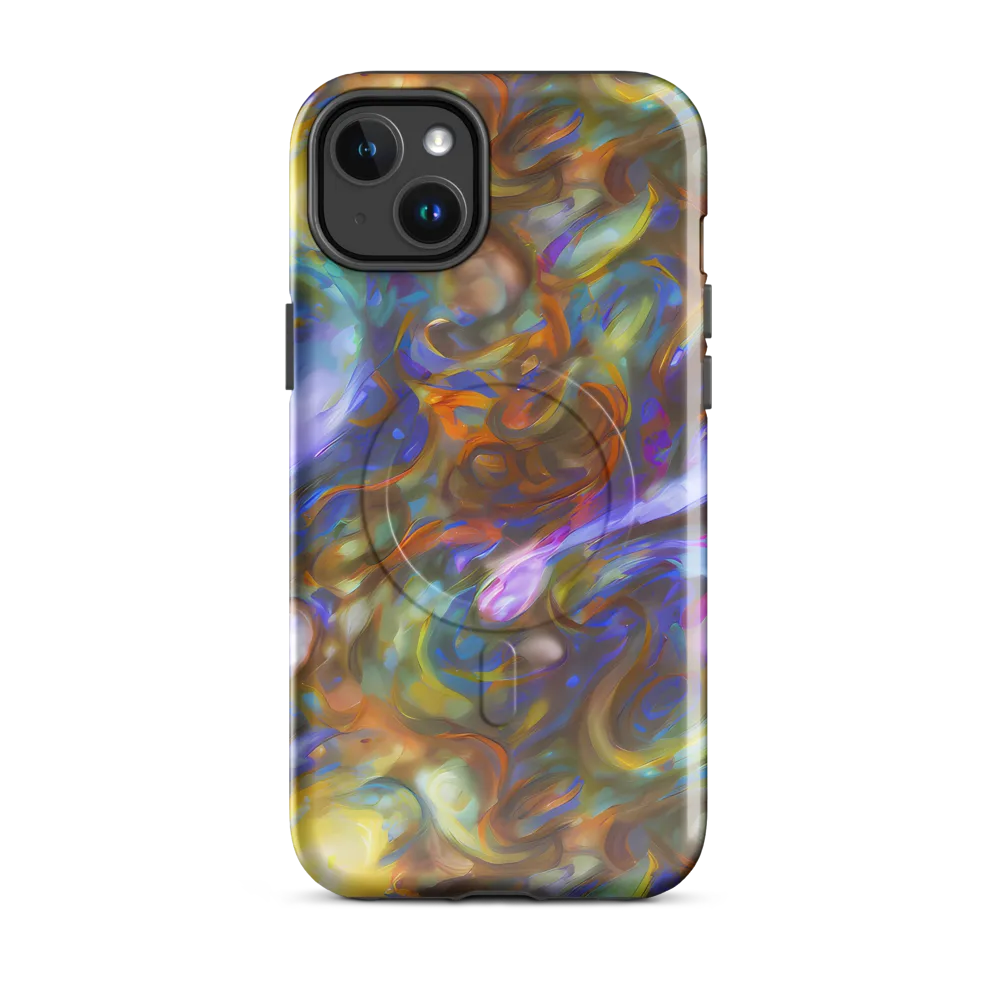 Iridescent Rapture on MagSafe Tough Case for iPhone® — Front