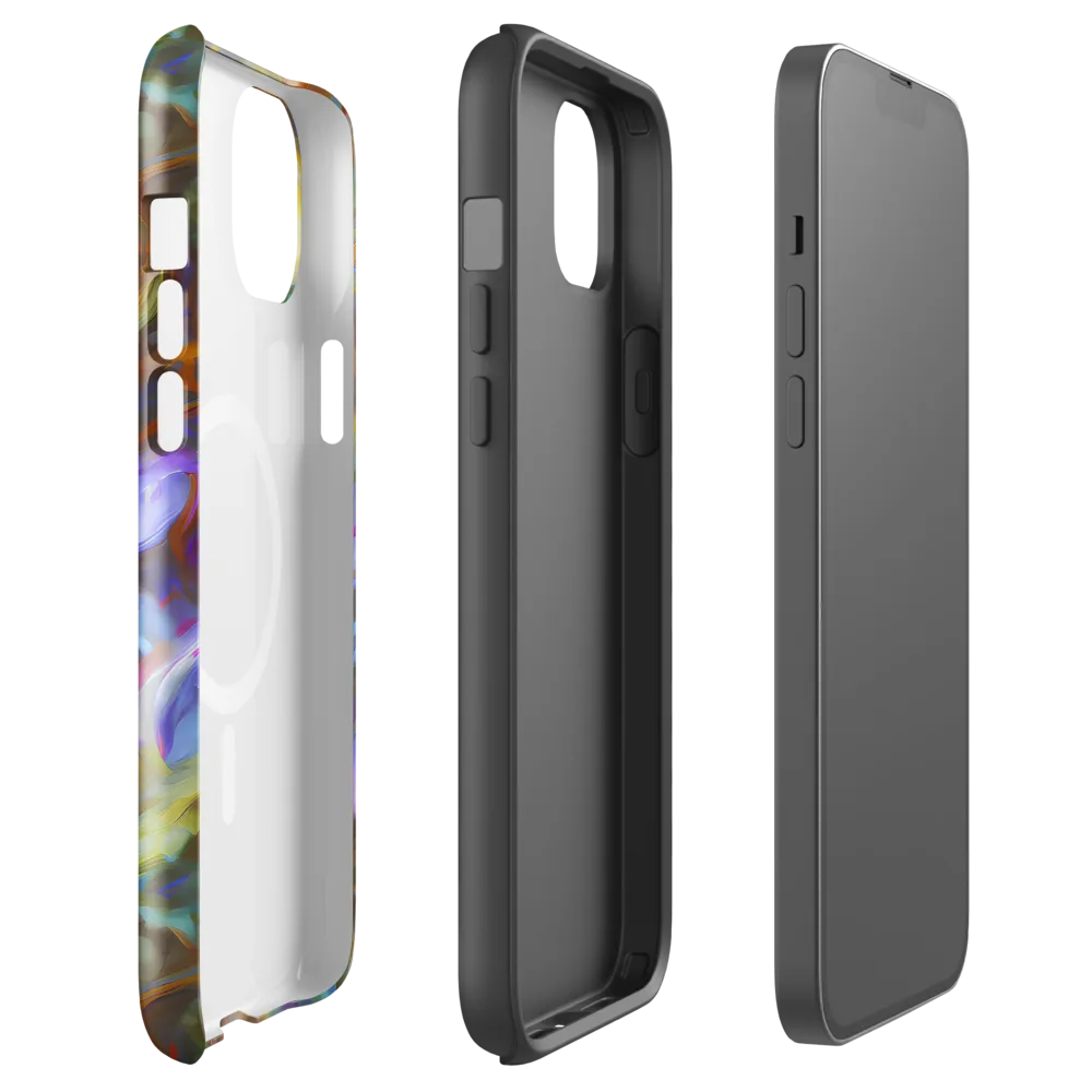 Iridescent Rapture on MagSafe Tough Case for iPhone® — Front