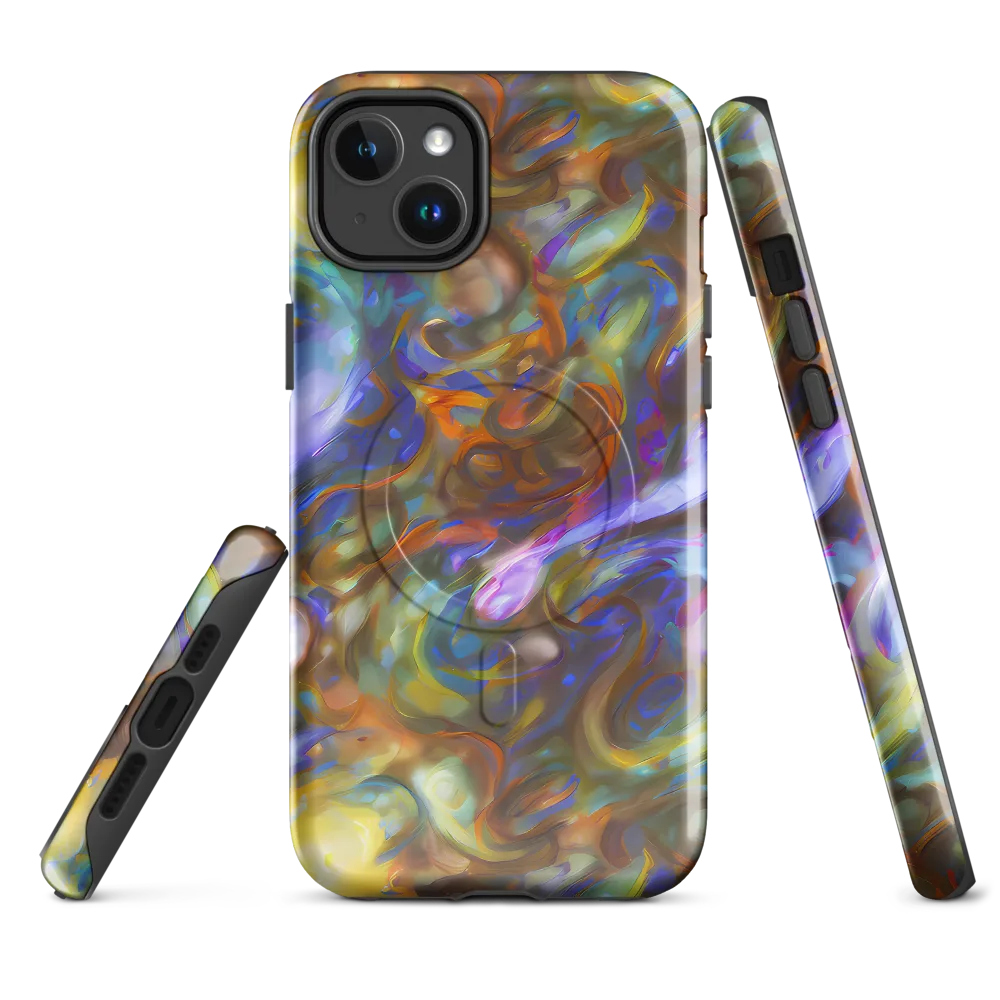 Iridescent Rapture on MagSafe Tough Case for iPhone® — Front