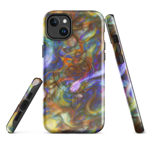 Iridescent Rapture on a MagSafe Tough Case for iPhone®
