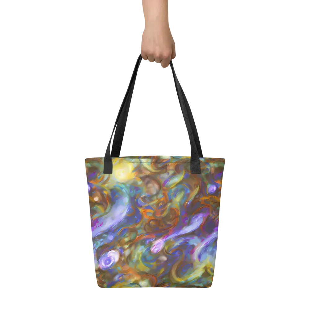 Iridescent Rapture on Tote Bag — Front