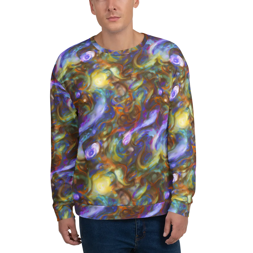 Iridescent Rapture on Sweatshirt — Front