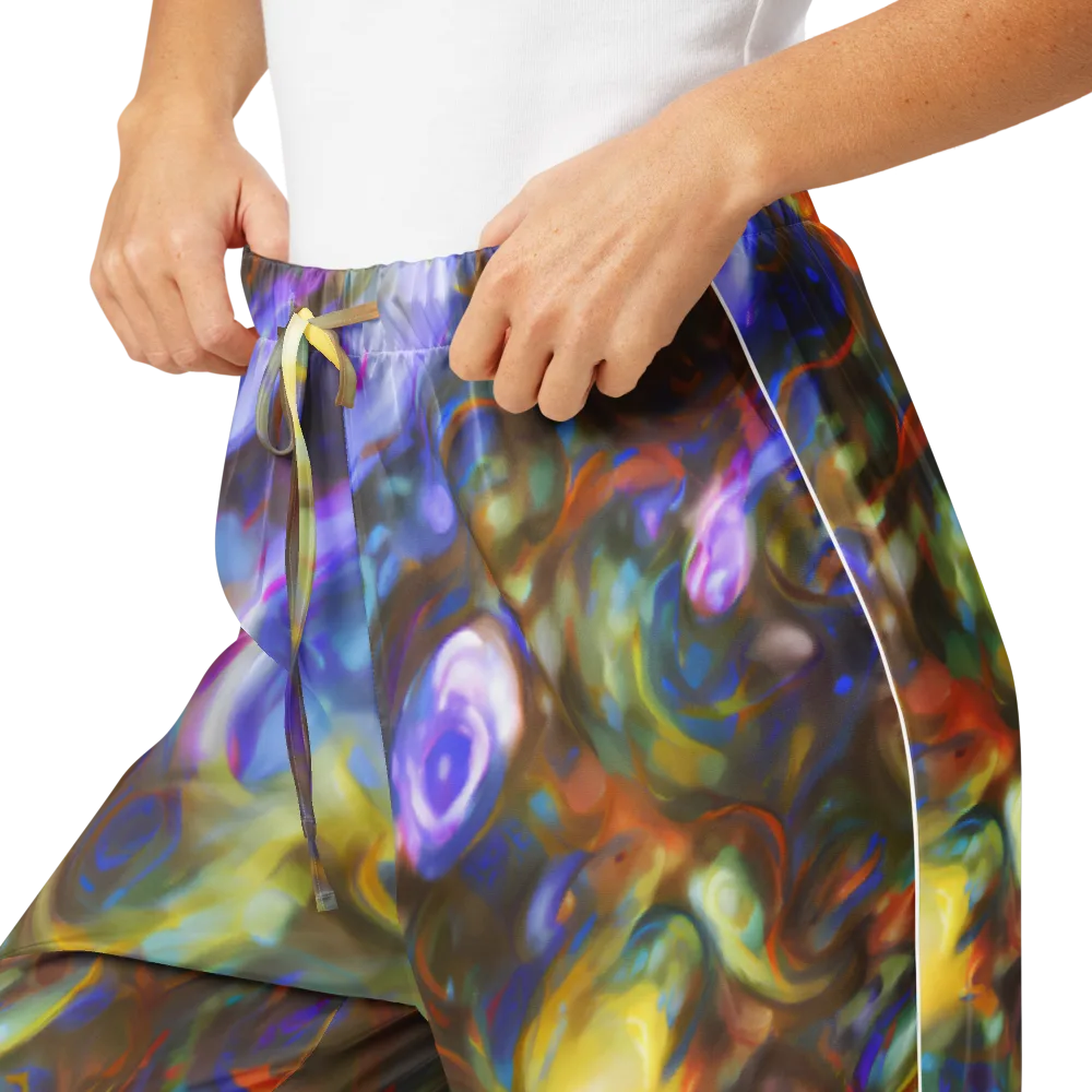 Iridescent Rapture on Women's Pajama Pants — Product details