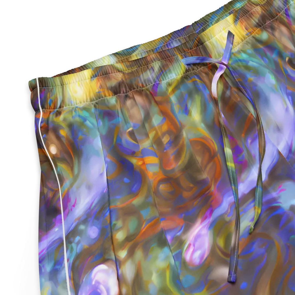 Iridescent Rapture on Women's Pajama Shorts — Product details