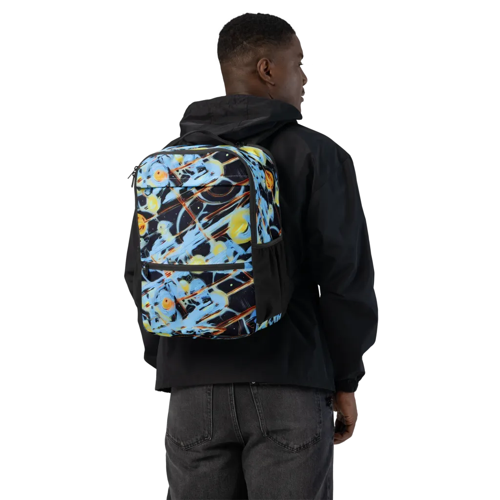 Nova Mosaic on Utility Backpack — Back
