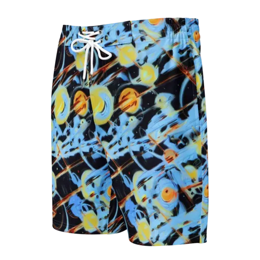 Nova Mosaic on a Men's Board Shorts