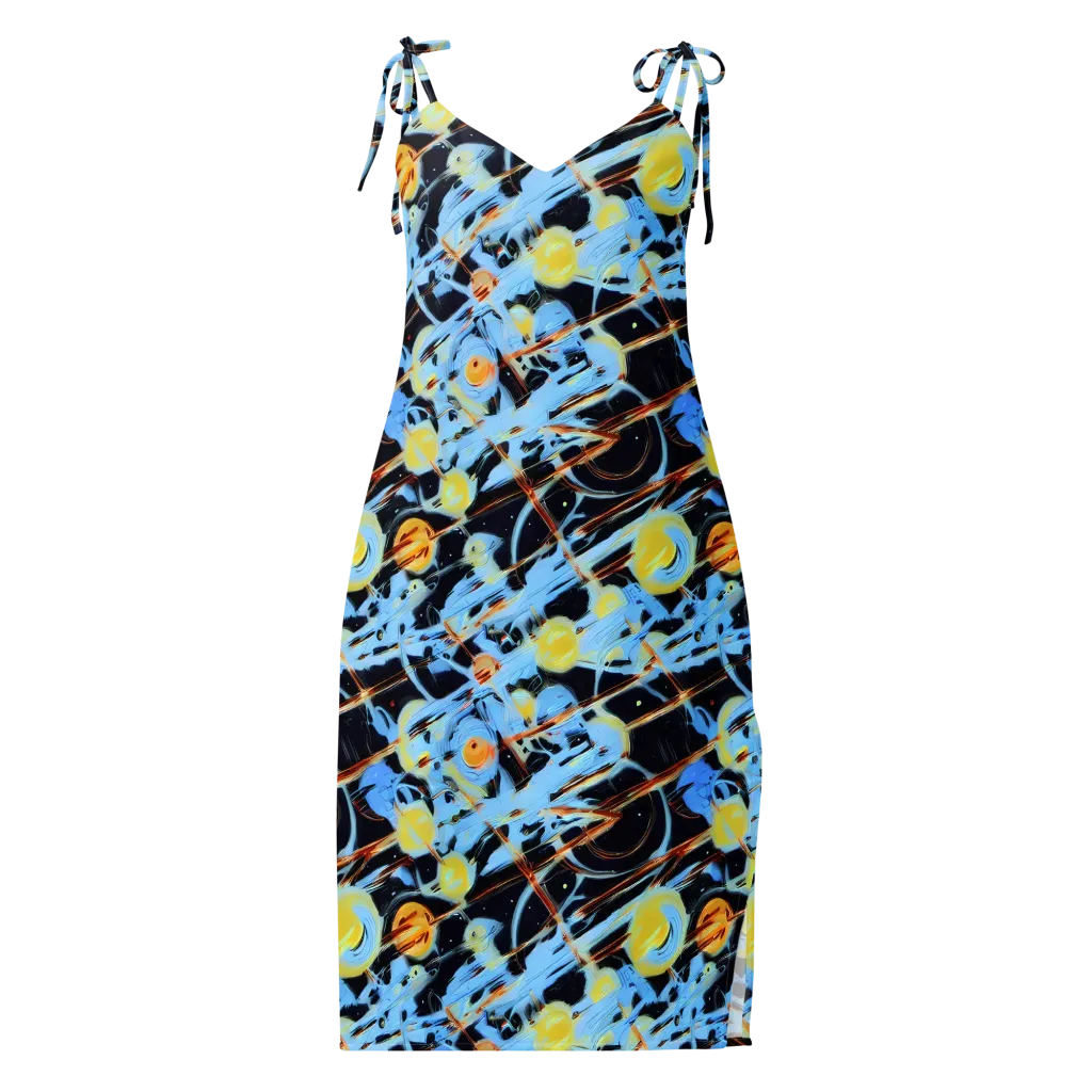 Nova Mosaic on Slip Dress — Front