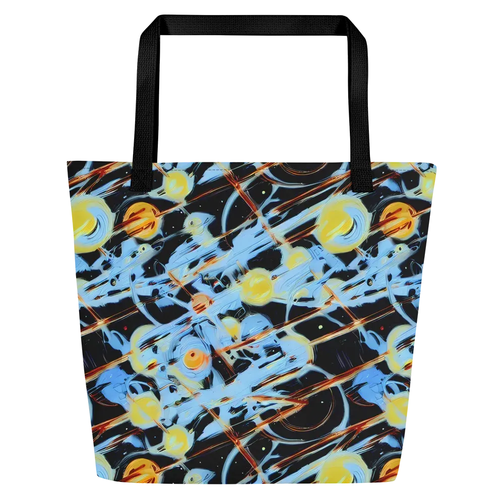 Nova Mosaic on Large Tote Bag W/ Pocket — Front