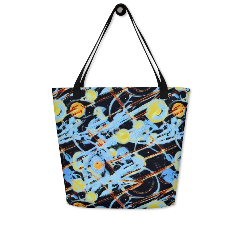Nova Mosaic on Large Tote Bag W/ Pocket — Front