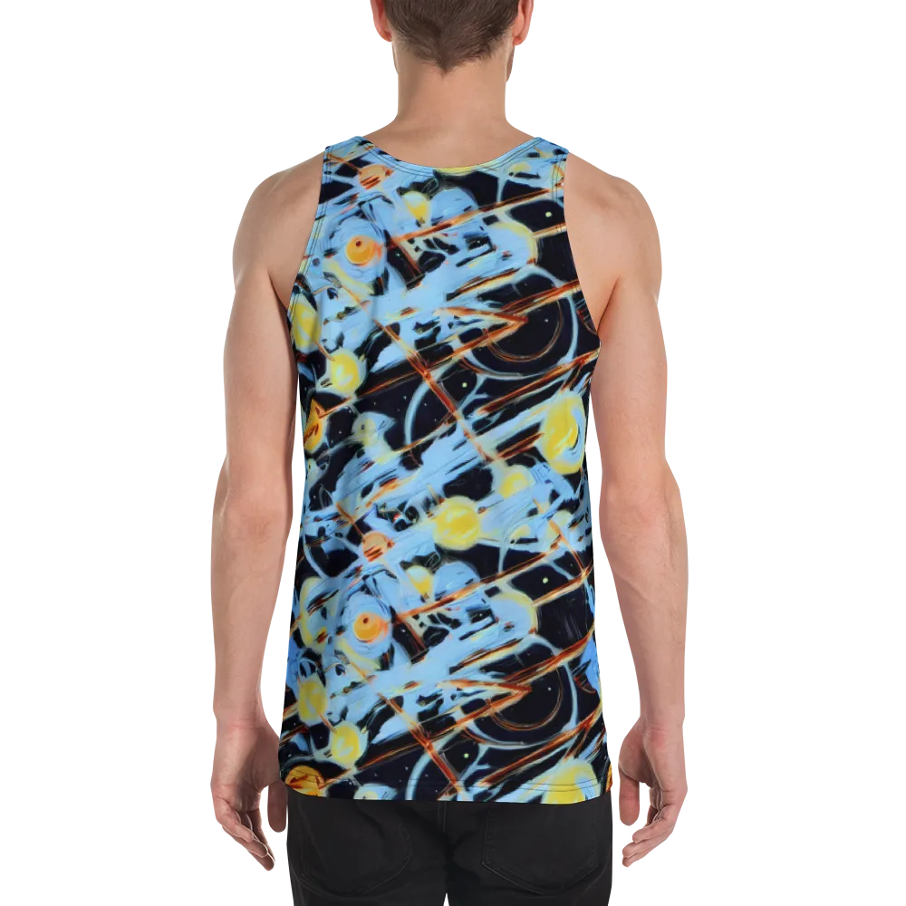 Nova Mosaic on Men's Tank Top — Back