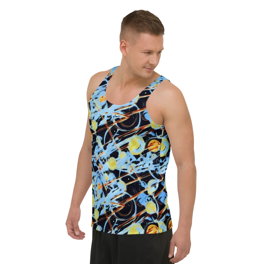 Nova Mosaic on Men's Tank Top — Left Front