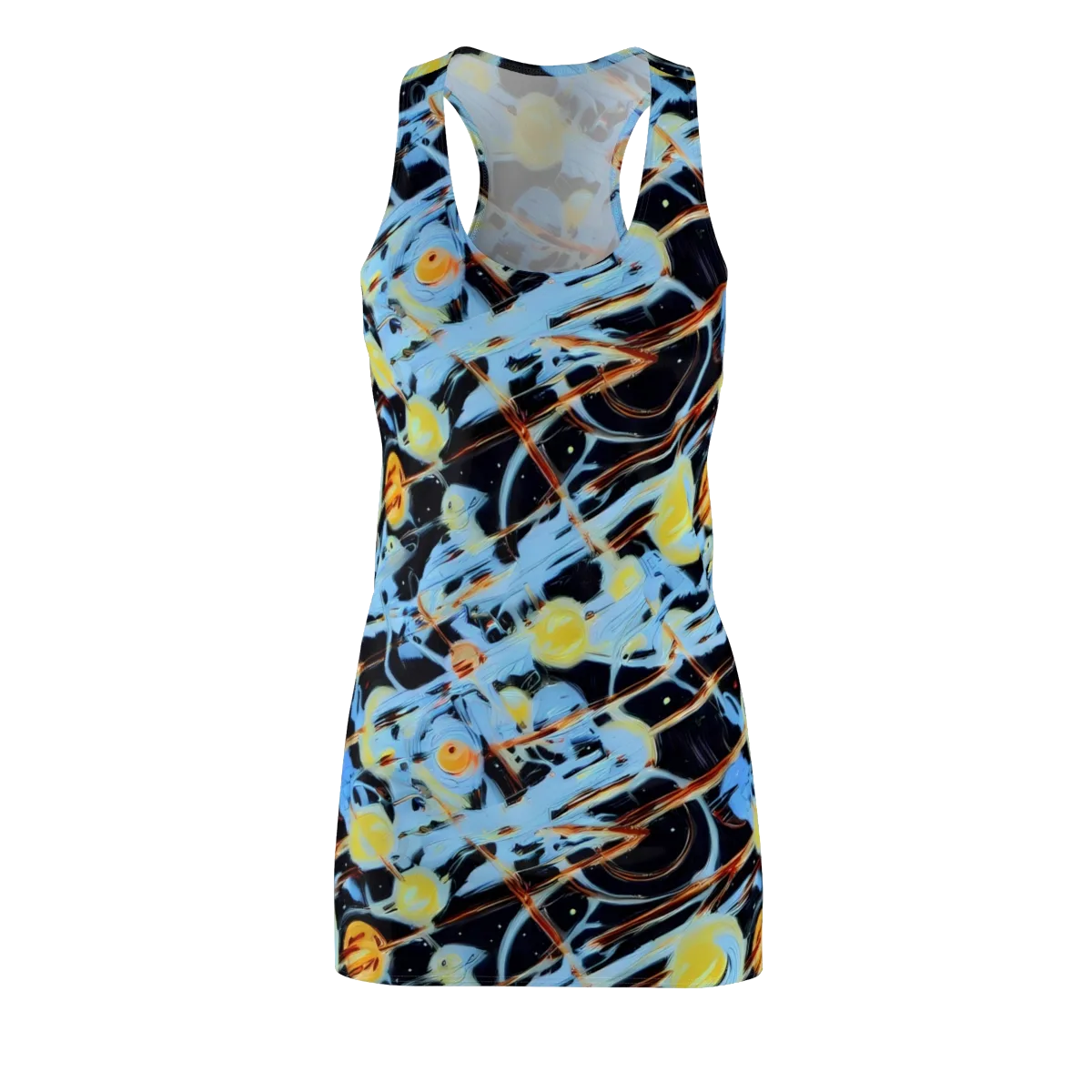 Nova Mosaic on Racerback Dress — Front