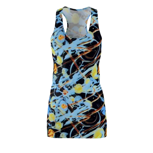 Nova Mosaic on a Racerback Dress