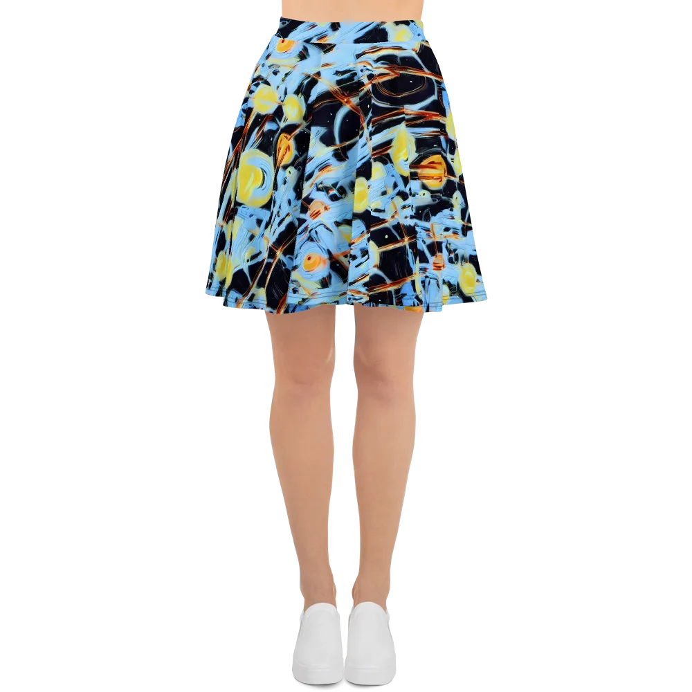 Nova Mosaic on Skater Skirt — Front