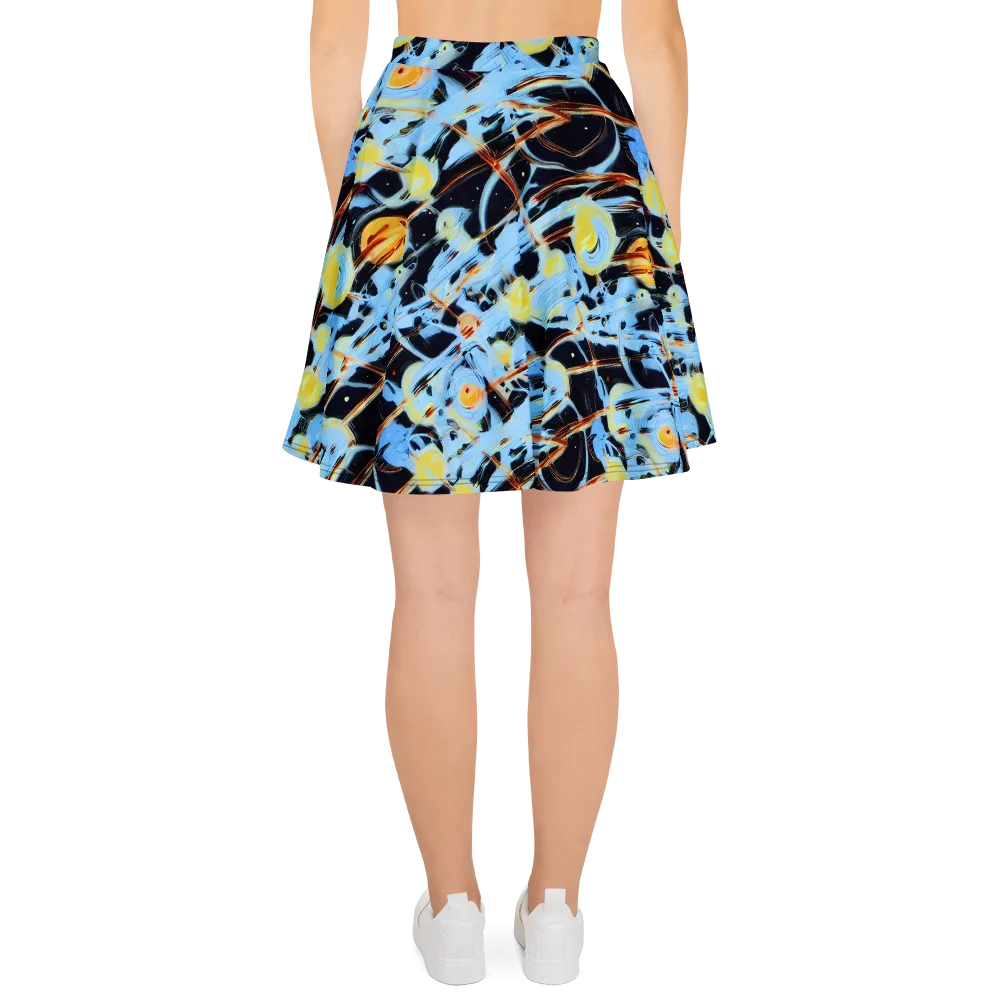 Nova Mosaic on Skater Skirt — Back