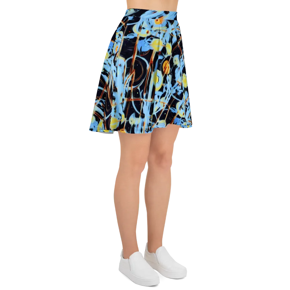 Nova Mosaic on Skater Skirt — Right