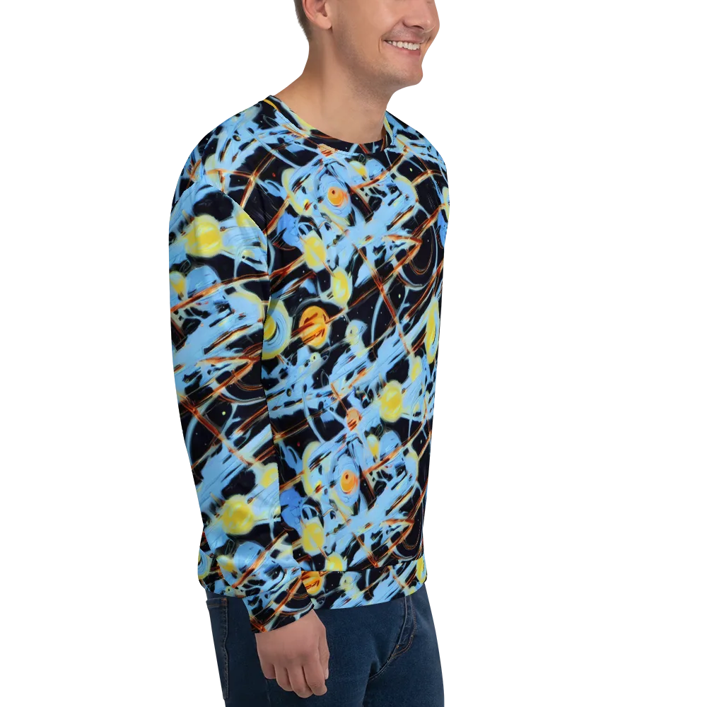 Nova Mosaic on Sweatshirt — Right Front