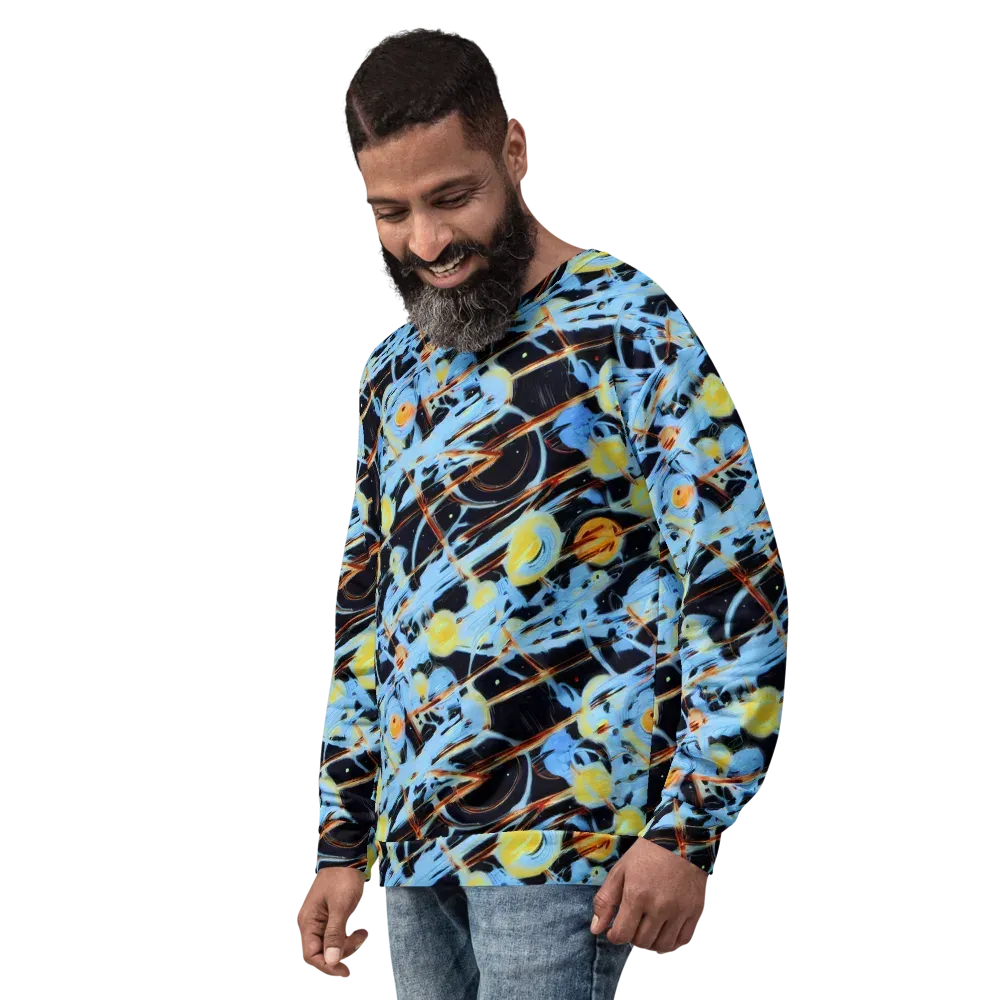 Nova Mosaic on Sweatshirt — Left Front