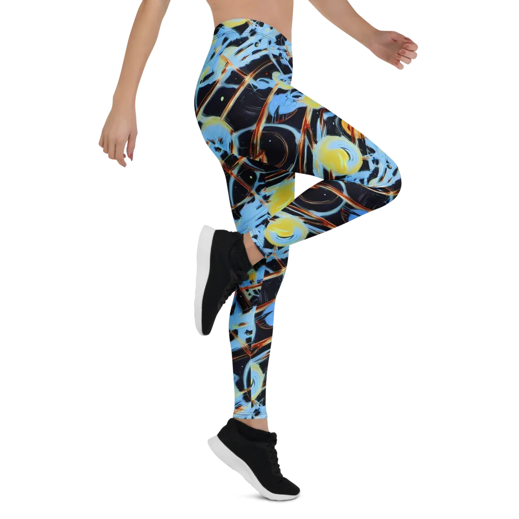 Nova Mosaic on Leggings — Right