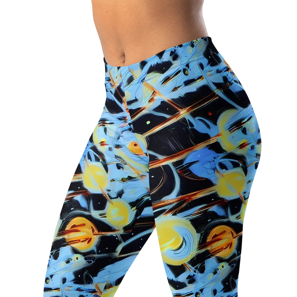 Nova Mosaic on Leggings — Left Front