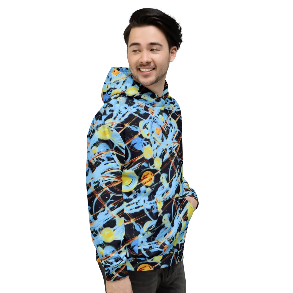 Nova Mosaic on Hoodie — Right