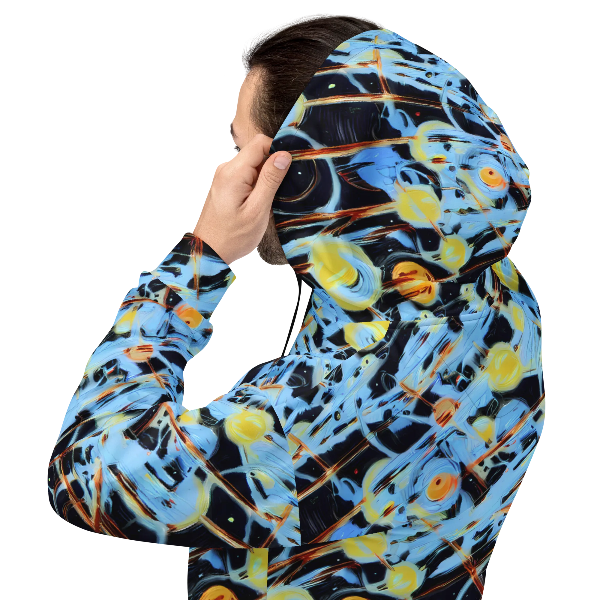 Nova Mosaic on Hoodie — Back