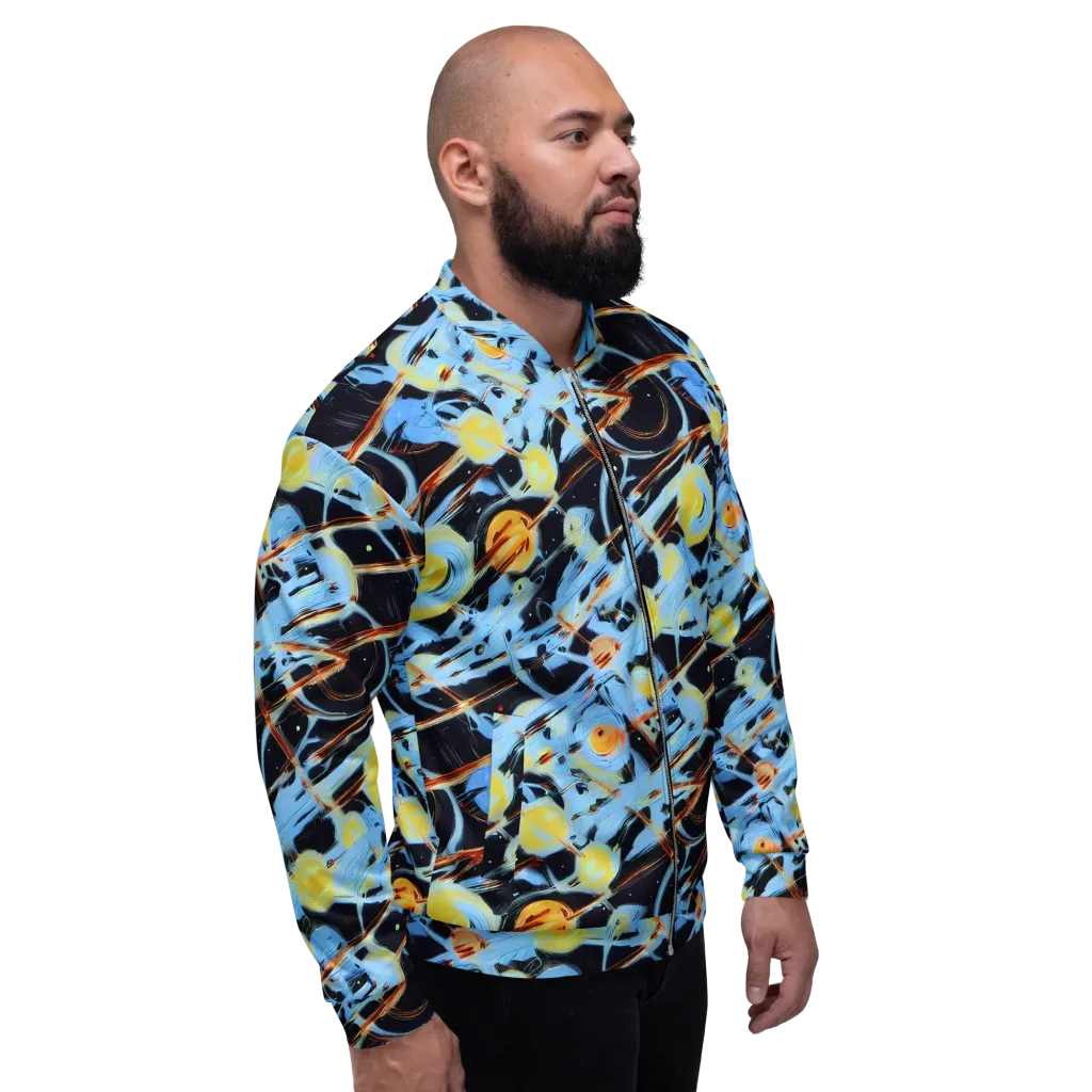 Nova Mosaic on Bomber Jacket — Right