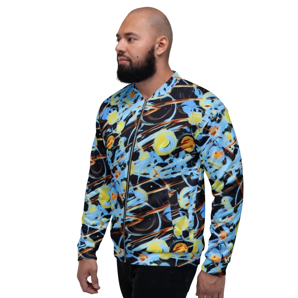 Nova Mosaic on Bomber Jacket — Left