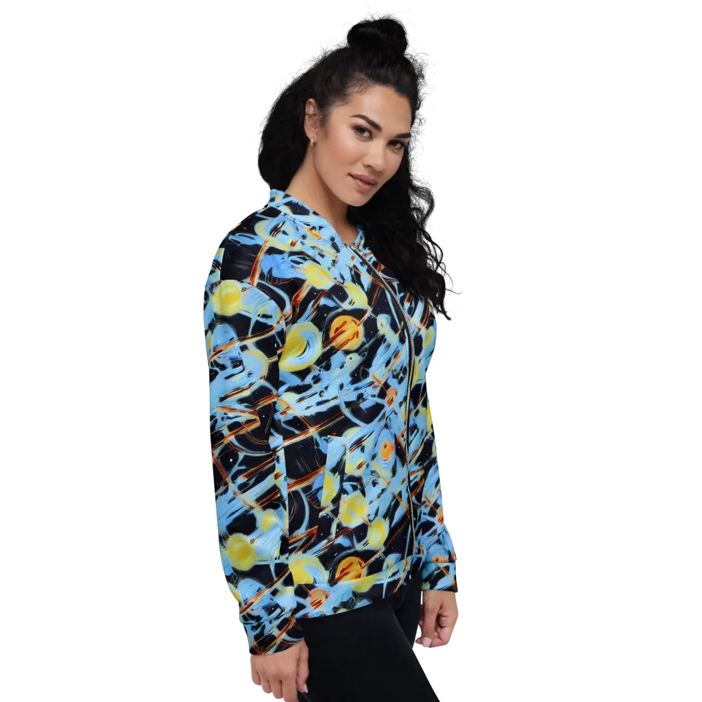 Nova Mosaic on Bomber Jacket — Right